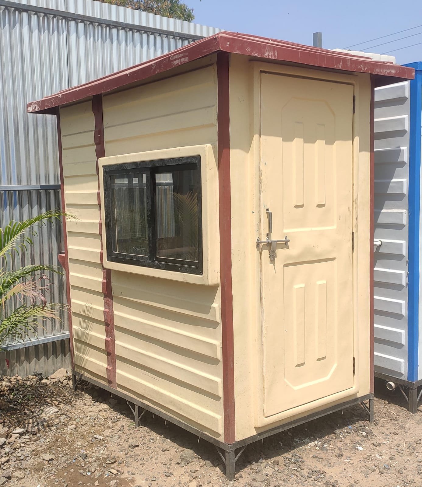 FRP Portable Security Cabin 5